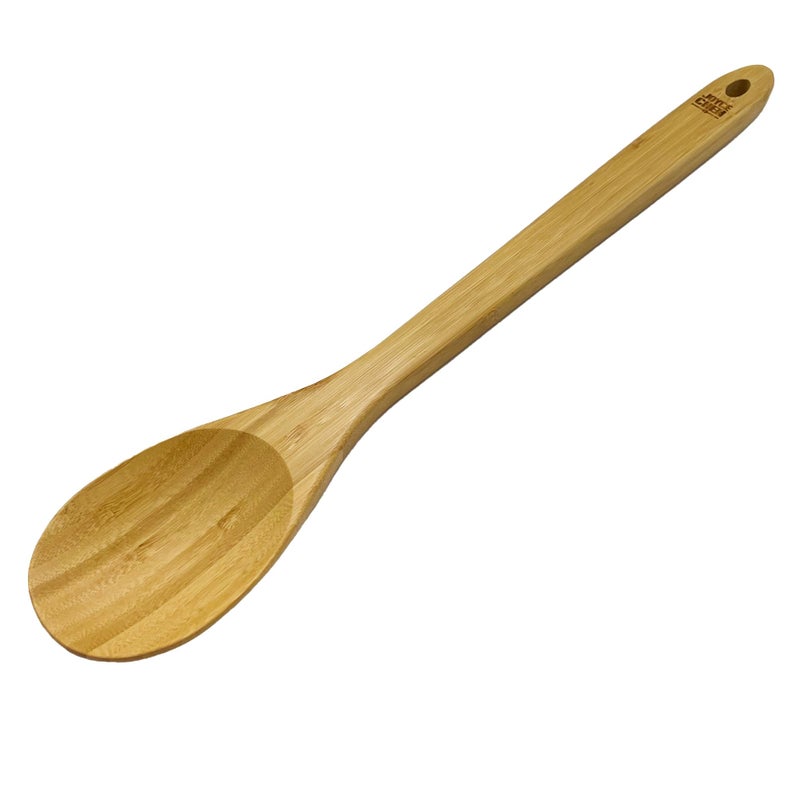 Joyce Chen Burnished Bamboo Mixing Spoon, 18-Inch - Image 1